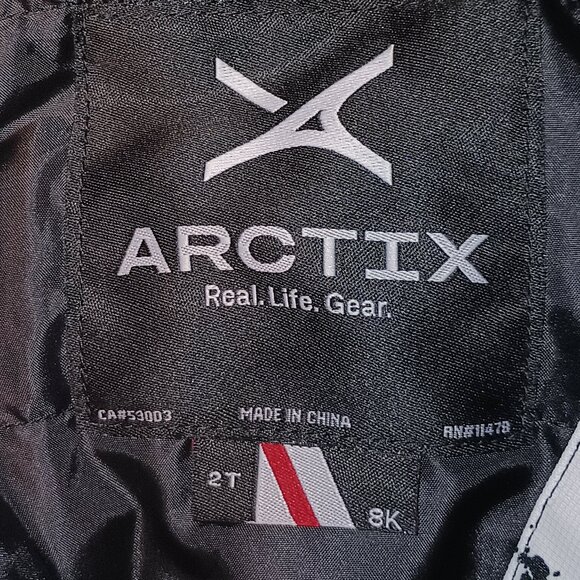 Arctix Toddler High Altitude Insulated Jacket Cracked Marble White 2T - Picture 12 of 16